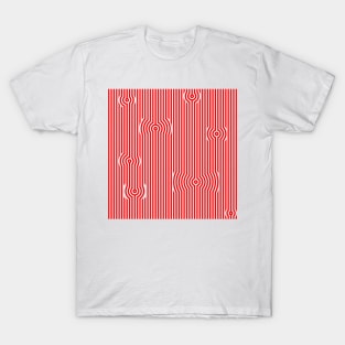 Red Ripple T-Shirt